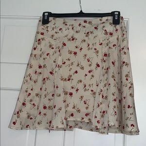 Shein floral skirt